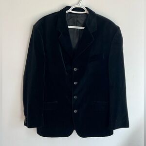 VELVET ST.BERNARD BLACK MEN’S  BLAZER JACKET  X LARGE OFFICE SIREN